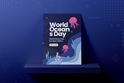 World Ocean Day Flyer, a Flyer Template by Fannan Studio (Thumbnail 2 of 2)