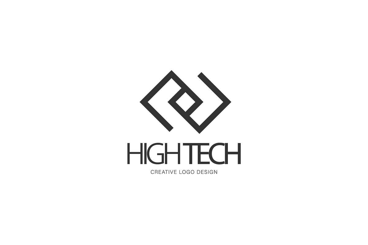 high tech logo, a Branding & Logo Template by Logocreative