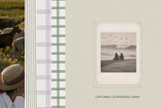 Cottage Gingham Frames Backgrounds, a Background Graphic by Laras Wonderland (Thumbnail 10 of 11)