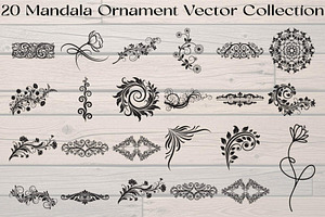 Mandala Ornament Bundle, an Object Graphic by Creativeshirt