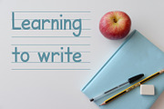 Karlie School, a Font by Kristy Hatswell (Thumbnail 8 of 9)