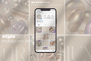 CHROMIUM - 3D Shapes Backgrounds, a Background Graphic by SCHÉRI (Thumbnail 8 of 16)
