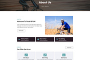 Cycling Elementor Template, a WordPress Template by HasnainDEV (Thumbnail 2 of 5)
