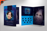 Funeral Program 10 Blue Rose Vintage, a Brochure Template by SeraphimChris (Thumbnail 7 of 7)