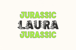 DINO PARK Font