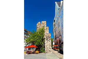 Sterntor Gate in Bonn, Germany, an Architecture Photo by Leonid Andronov