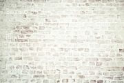 Whitewashed Brick Wall Backgrounds, a Texture Graphic by Blixa 6 Studios (Thumbnail 3 of 3)