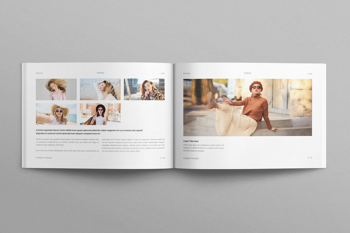Portfolio Template Landscape, a Magazine Template by MassiveCreator (Photo 4 of 9)