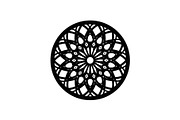 Mandala Circle Ornament Vector Bundl, an Illustration by Gaye Art (Thumbnail 6 of 51)