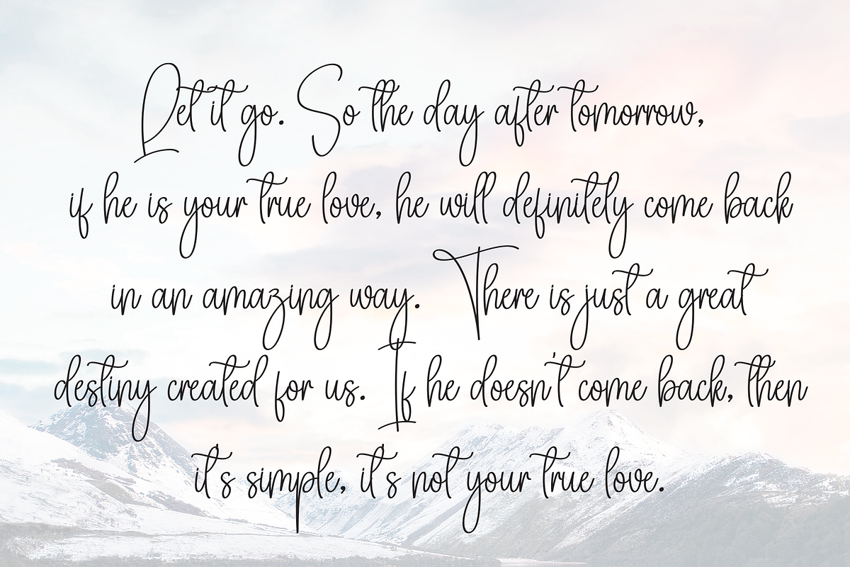 Designer Calligraph | Script Font, a Handwritten Font by Scratchones (Photo 6 of 8)