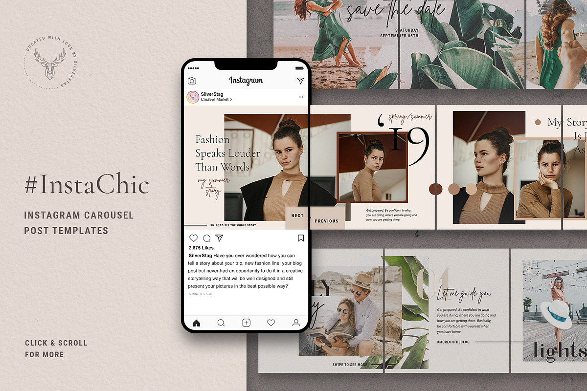 Ultimate Instagram Bundle + Updates, a Social Media Template by SilverStag Type Foundry (Photo 8 of 28)