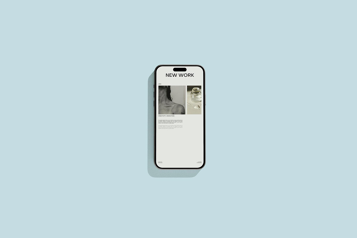 Carly iPhone Mockup Collection, an iPhone Mockup by Mockup Line (Photo 7 of 9)