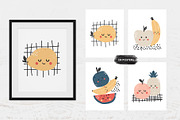 Cute Fruits - Collection for Kids, an Animal Illustration by Sumacj (Thumbnail 4 of 9)