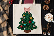 Coquette Faux Yarn Christmas Tree, an Illustration by DreamCafeArt (Thumbnail 3 of 4)