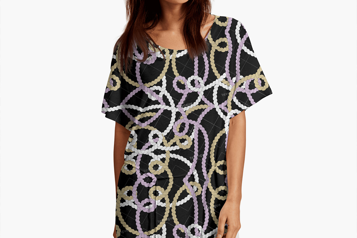 Rope Chain - Seamless Patterns, a Pattern Graphic by texvogue (Photo 6 of 13)