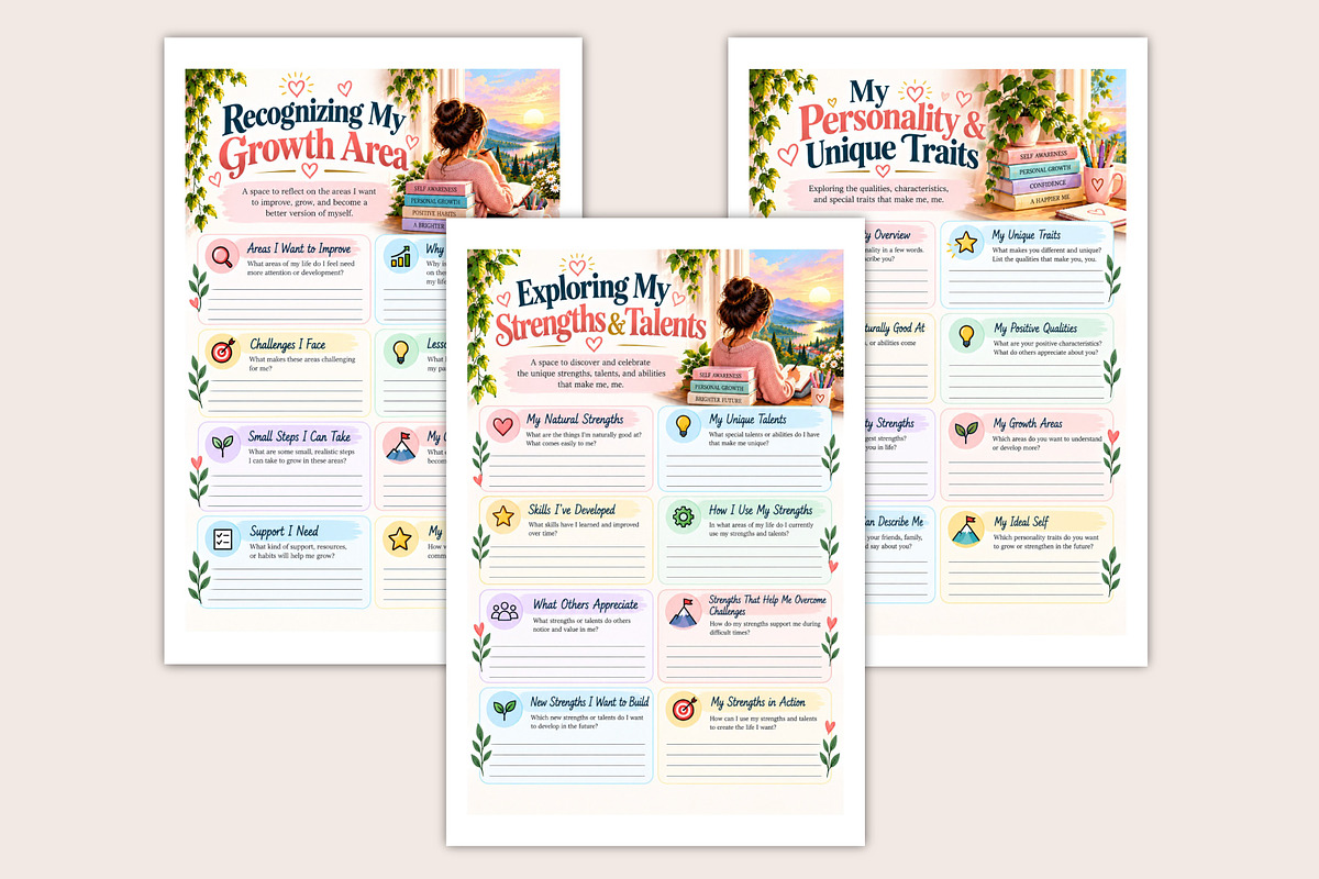 The Self-Awareness Studio, a Stationery Template by Designmela01 (Photo 3 of 5)