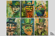 St. Patrick's Day Half Junk Journal, a Background Graphic by Fine Purple Elephant (Thumbnail 4 of 5)