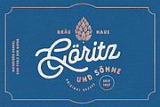 Americus Script & Sans, a Script Font by Andrey Sharonov (Thumbnail 4 of 10)