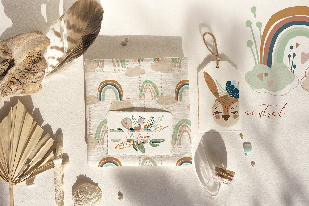 Forest Rainbows Animal Collection, an Animal Illustration by Cat In Colour (Photo 9 of 10)