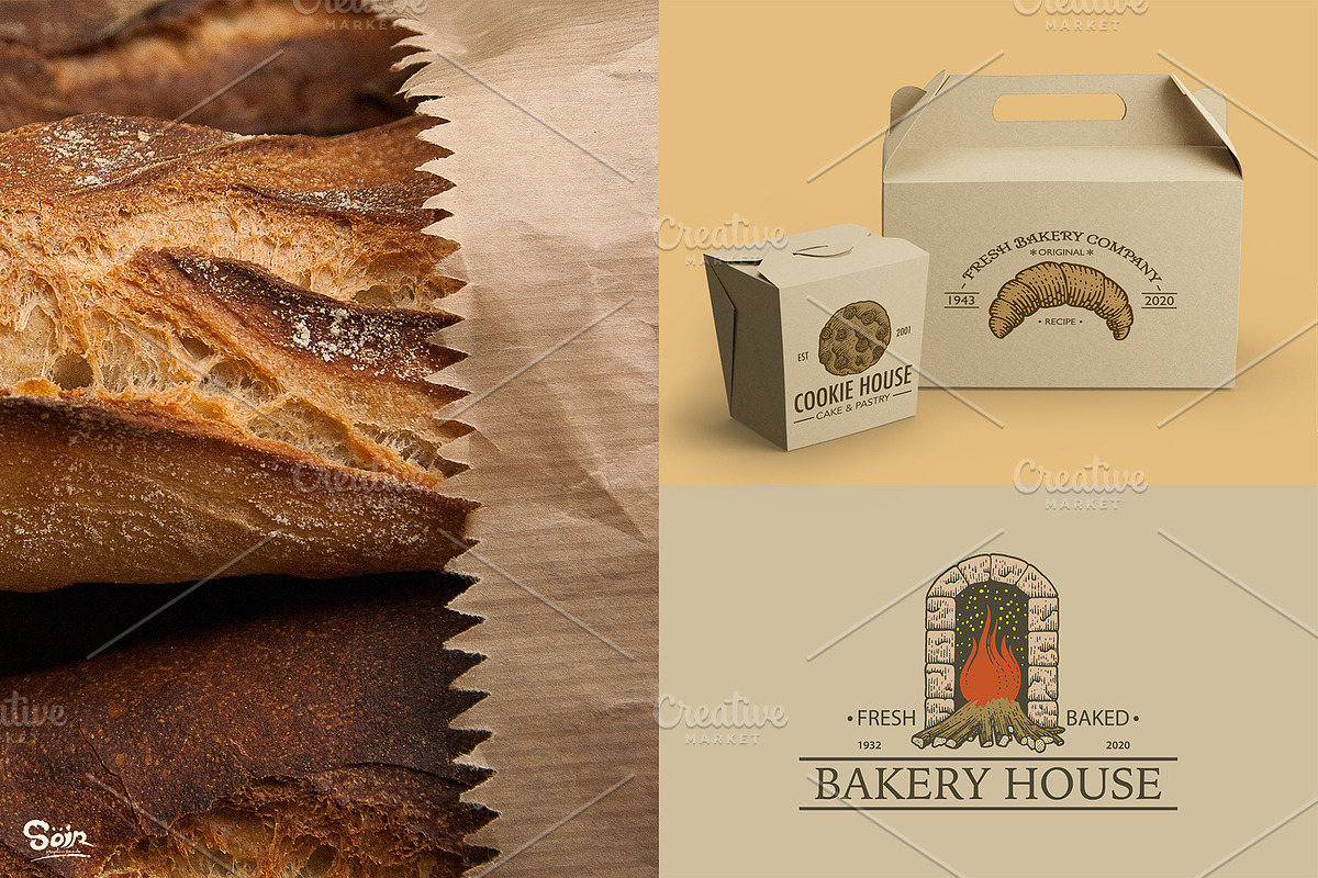 Bakery illustration kit, an Illustration by Soir Creative (Photo 5 of 8)