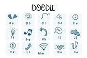 Doodle | Symbols Fonts, a Symbol Font by Sirinart (Thumbnail 2 of 6)