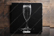 Wine Glass Champagne Luxury Drink, a Background Graphic by LaseredNinja (Thumbnail 7 of 7)