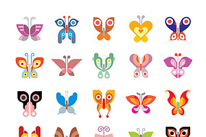 Butterfly Icon Set