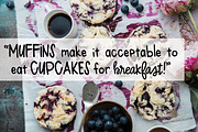 Blueberry Muffin hand drawn font duo, a Sans Serif Font by Nancy Ingersoll (Thumbnail 6 of 6)