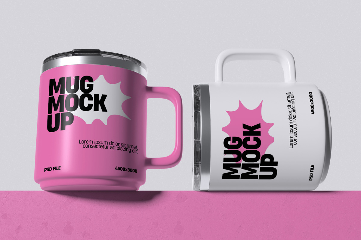 Mug Mockup Bundle Set, a Merchandise Mockup by Rielismee (Photo 2 of 5)
