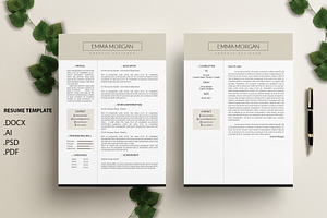 Latte CV / Resume Template / M