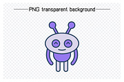 Cute Robots Avatars Vector, an Illustration by Designfour (Thumbnail 6 of 6)