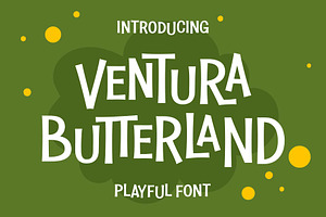 Joyful Font - Ventura Butterland