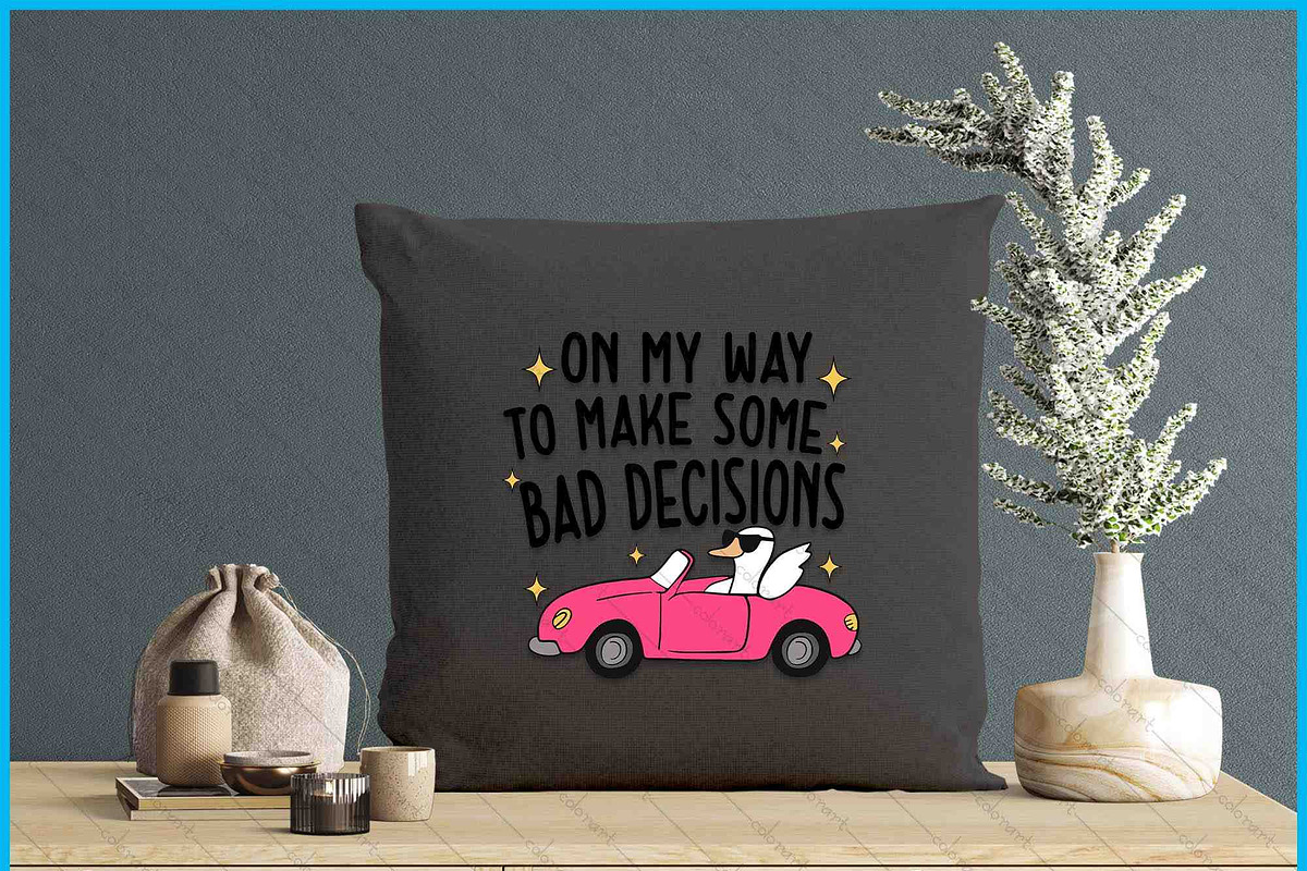 On My Way To Make Bad Decisions SVG, an Object Graphic by Creativeusart (Photo 4 of 4)