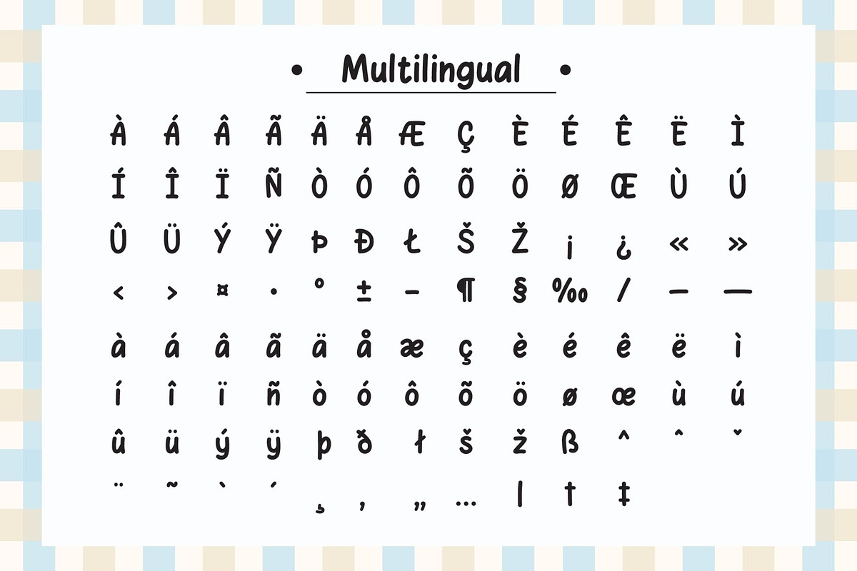 Fox Memory Font, a Handwritten Font by Fox7 By Rattana (Photo 8 of 9)