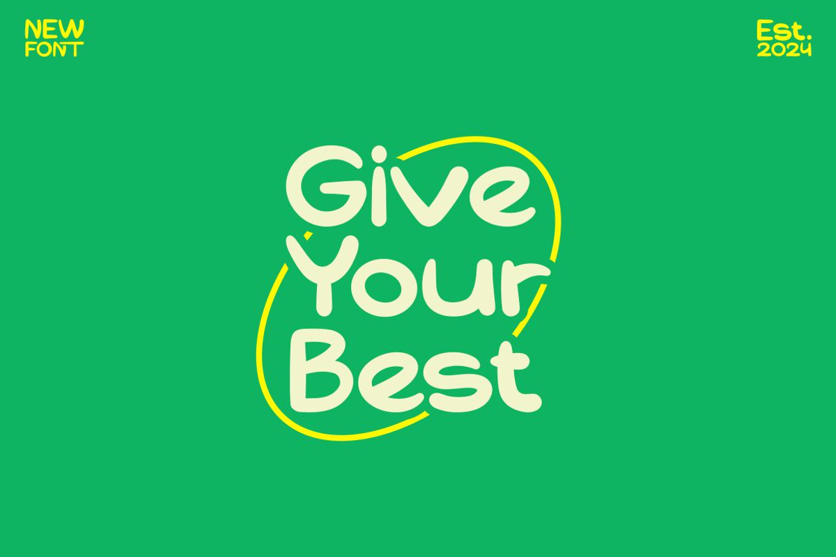 Aceboc - Playful Display Font, a Script Font by Ary_ngeblur (Photo 3 of 5)