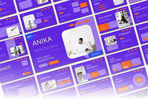 Anika Pitch Deck Keynote Template