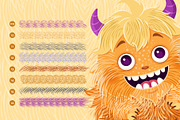 24 Fur Illustrator Brushes, a Brush Add-On by IuliiaSavko (Thumbnail 5 of 11)