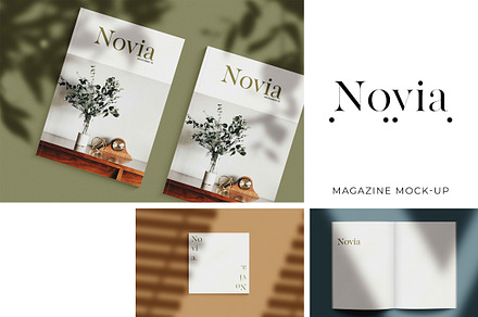 Novia Photo Magazine Mock-Up