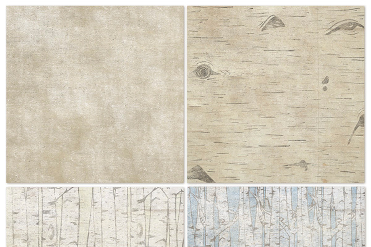 Birch Wood Background Images preview 5