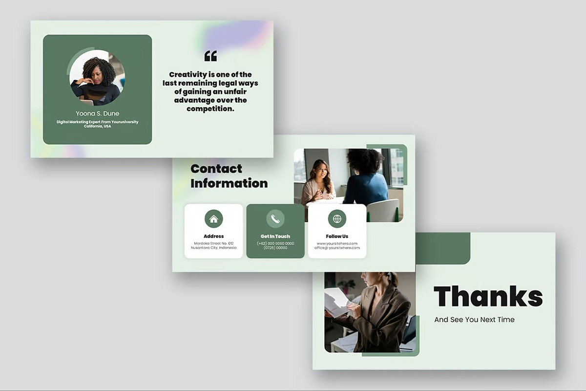 Digital Marketing Agency GSlides, a Presentation Template by Fit-tee (Photo 10 of 10)