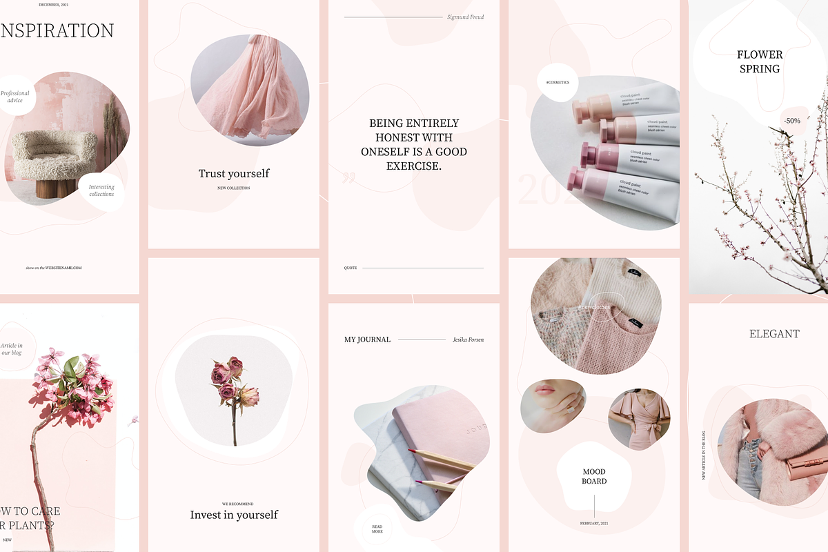 Selesta Social Media Bundle, a Social Media Template by Welovegraphics (Photo 12 of 25)