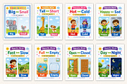 Opposite Words Flashcards, a Stationery Template by Designmela01 (Thumbnail 2 of 5)