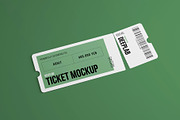 Tickets Mockup Set - 17 styles, a Print Template by Deeplab (Thumbnail 19 of 20)