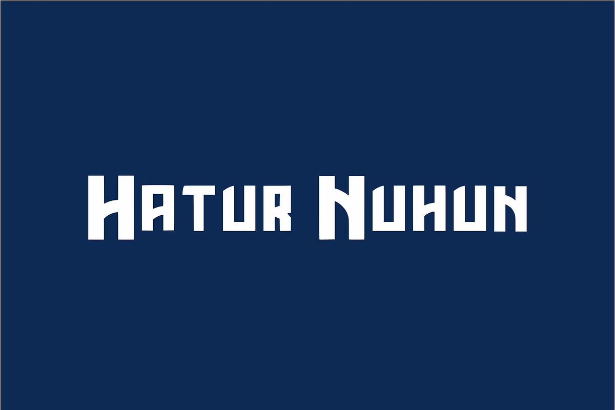 SIKOTAK Typeface preview 4