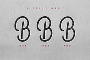Nobbler Typeface, a Font by giemons™ (Thumbnail 2 of 9)