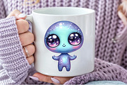 Kawaii Sky & Space Sublimation, an Illustration by Pixels.Craft (Thumbnail 7 of 7)