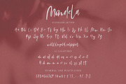 Mondela || Casual Handwritten Font, a Script Font by BrandSemut (Thumbnail 13 of 13)