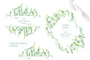 Snowdrop Flower Collection, an Illustration by My Wondercolor (Thumbnail 3 of 4)