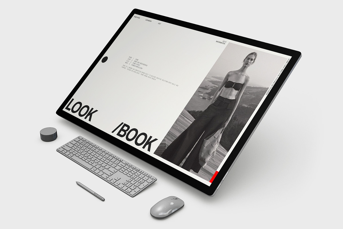 RUBE | LookBook Presentation, a Presentation Template by CreativexGenius (Photo 9 of 9)