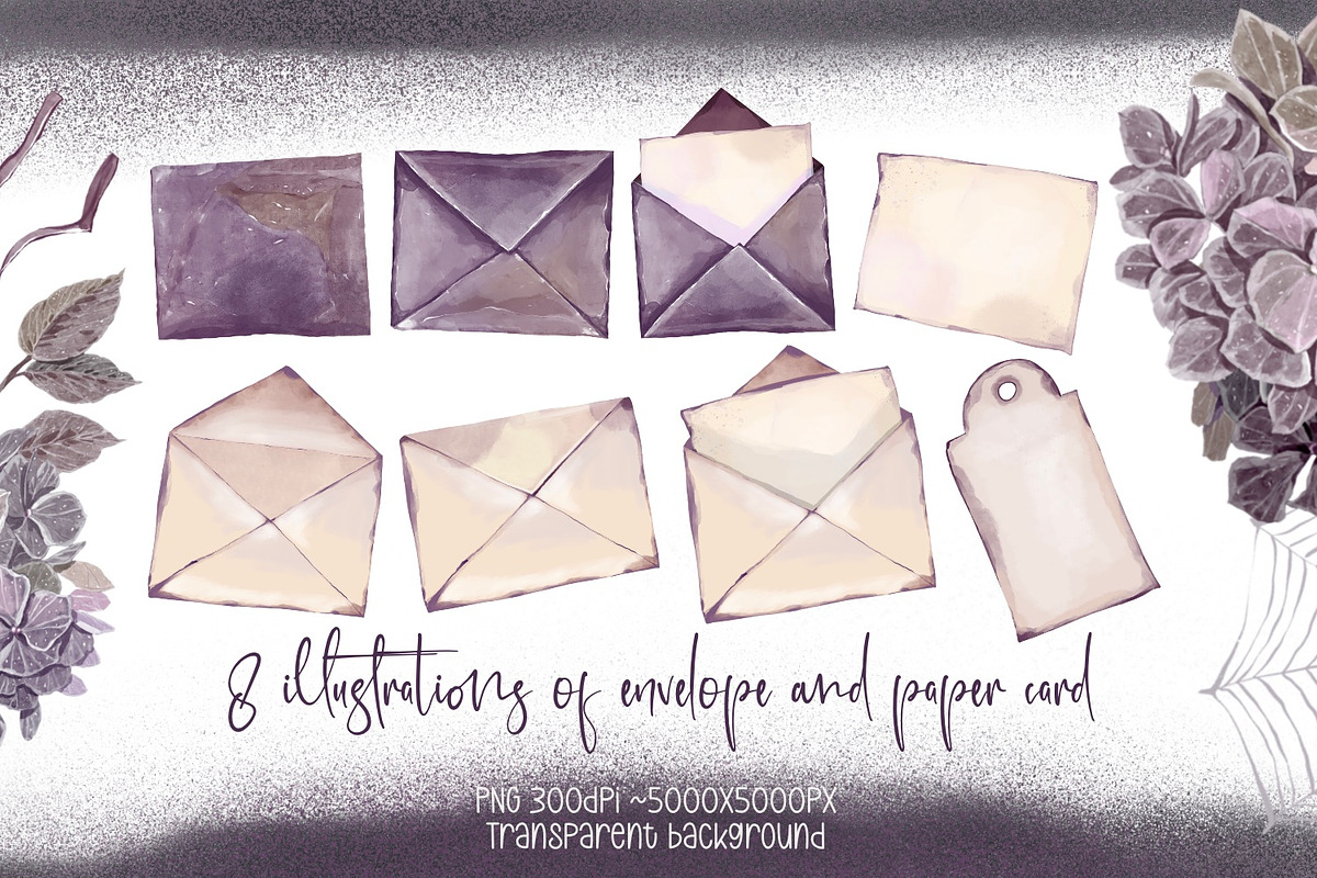 Boho Mystery Halloween collection, a Decorative Illustration by Shabbypie (Photo 3 of 14)